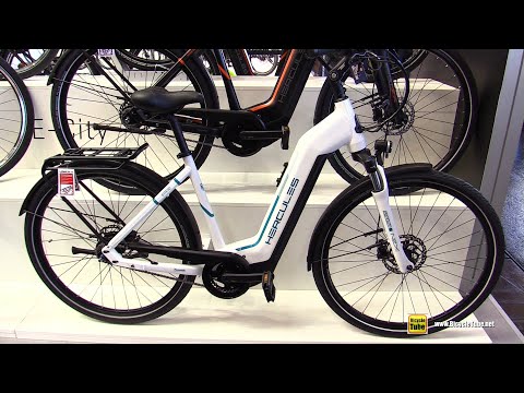 Hercules Intero I-R8 Electric Bike Walkaround Tour - 2020 Model
