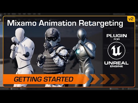 Mixamo Animation Retargeting 2 - Tutorial - for Unreal Engine 5 and MetaHuman