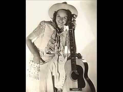 Patsy Montana - I want to be a cowboy's sweetheart / alternative version
