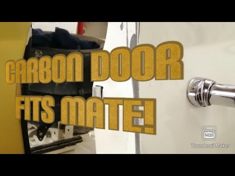 Classic mini carbon door fits!