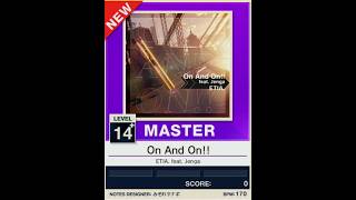 【譜面確認用】On And On!! MASTER【チュウニズムNEW外部出力】