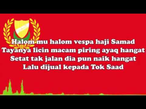 Halom mu halom Vespa haji samad lirik