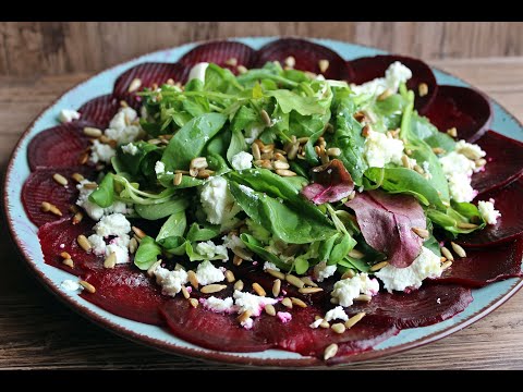 BEETROOT CARPACCIO #salad #salad #carpaccio