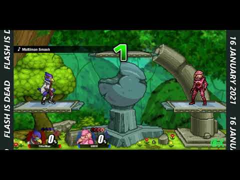 AFM TillurMan (Falco) vs iC3 Chaos0 (Sheik, Ichigo) - Pool C RR - Flash is Dead