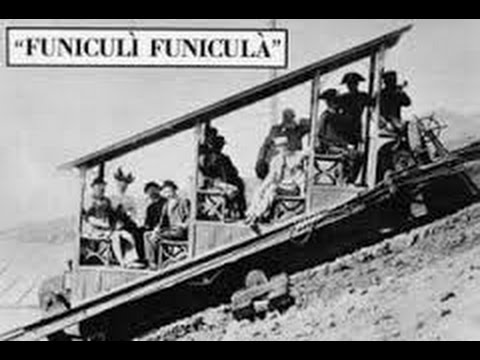 FUNICULI, FUNICULA in NEAPOLI 1880