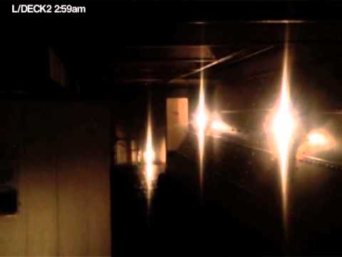 HMS Warrior 1860 ghost caught on CCTV