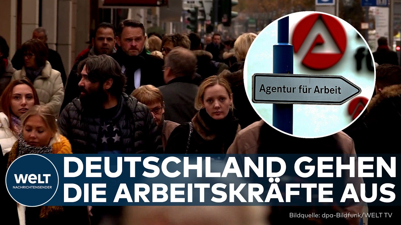 DEUTSCHLAND: 4,3 Millionen Arbeitskräfte könnten fehlen – Steuert das Land auf den Kollaps zu?