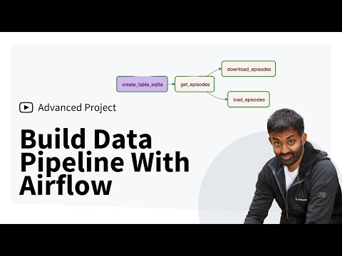 Build an Airflow Data Pipeline to Download Podcasts (Beginner Data Engineer Tutorial)