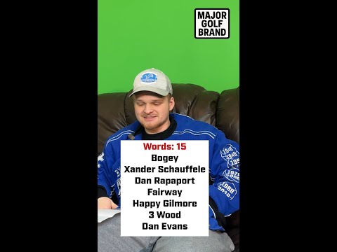 Can You Guess These 8 Words With 15 Clues: Golf Edition #golf #golflife #golfgames #games