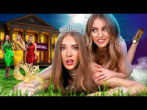 Rainha da Escola é Sequestrada em Baile de Máscaras! Sobreviveremos a Noite do Desafio do Baile?