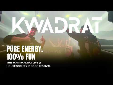This is KWADRAT (Live @ House Society Indoor Festival | Harderhall 2025) | Harder • Louder • Better