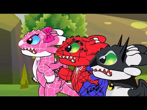 Please Wake Up  Dragons Dart, Pouncer Try to Save Her!-How To Train Your Dragon