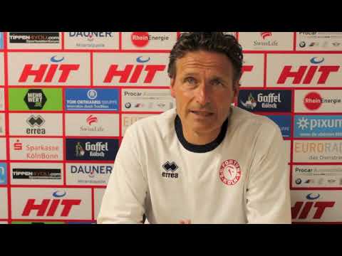 FortunaTV: Das Interview mit Oliver Zapel nach dem Spiel gegen Großaspach