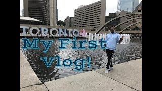 My First Vlog (My Trip to Canada)