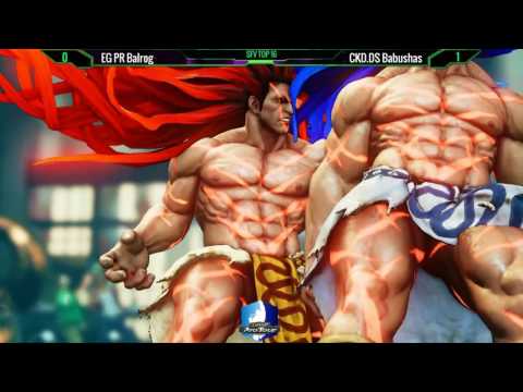 SFV  Top 16 Japonawa X - CKD.DS Babushas VS EG PR Balrog (3/21)