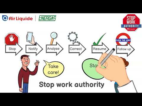 Air Liquide UK Stop Work Authority video training