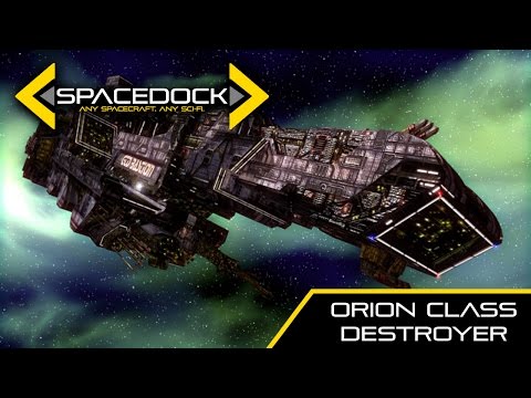 Freespace: Orion Class Destroyer - Spacedock