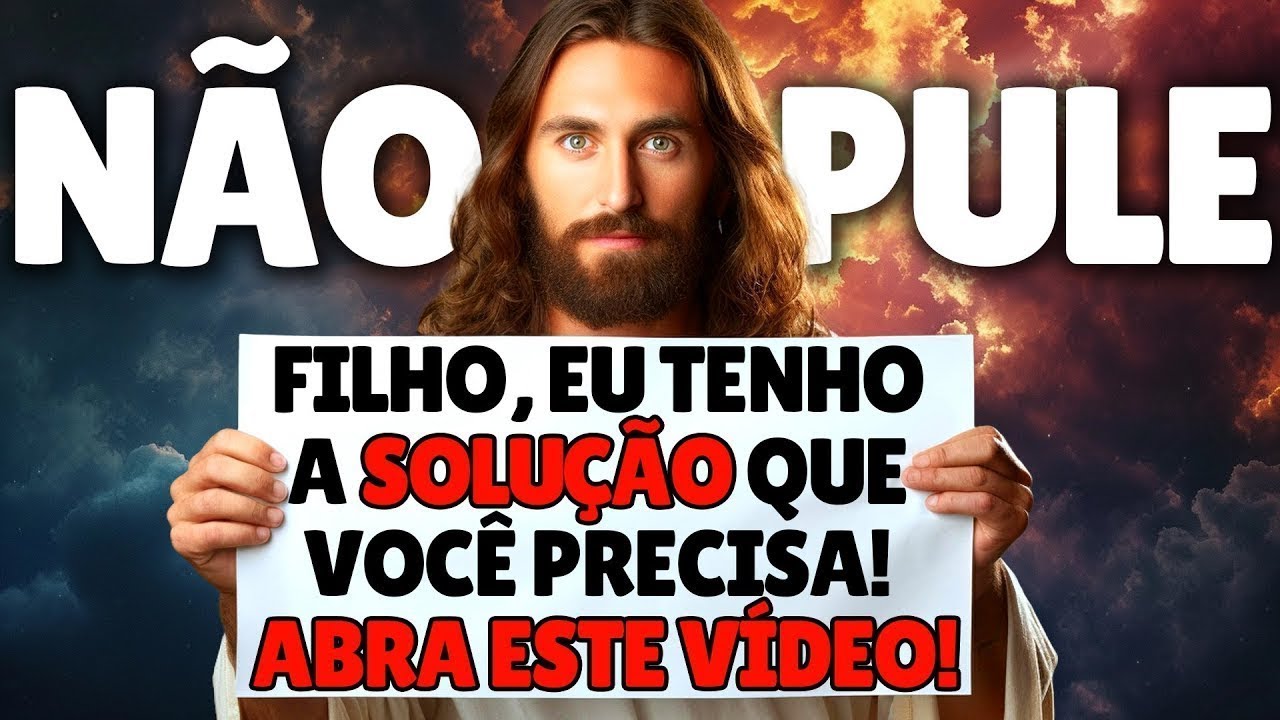 DEUS DIZ: QUERO TE ABENÇOAR, MAS PRECISO QUE ME OUÇAS! | #9