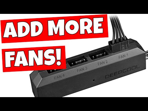 YouTube video about: How to add more case fans than motherboard supports?