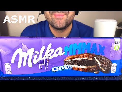 ASMR MILKA OREO CHOCOLATE BAR MUKBANG (EATING SOUNDS) EATING SHOW