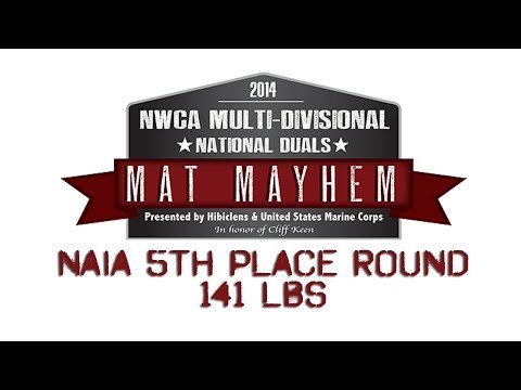 141 Brandon Westerman v Brian Bitney - 2014 NWCA Multi-Divisional Duals - NAIA