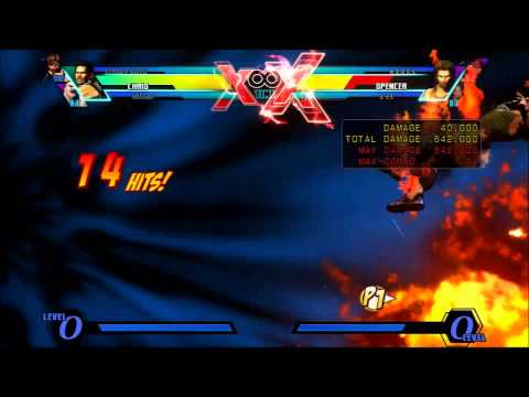 UMvC3 Chris 950k ( no assist, no xfactor, no DHC, no THC, starting with 1 bar )