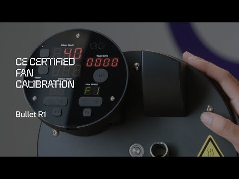 Bullet R1 — Chuẩn hóa quạt chính hãng (Certified Fan Calibration)