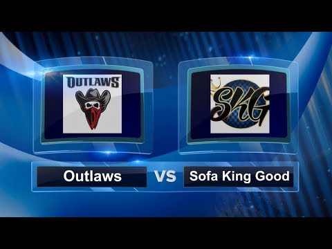 Outlaws vs Sofa King Good - Pool Play - SoCal Kickball Open #SCKO2017
