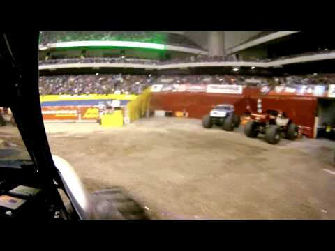 Monster Jam - Adam Anderson Freestyle Monster Truck Drive (Multiple POV's)