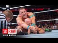 FULL MATCH John Cena Vs Cesaro United States Title Match Raw July 6 2015