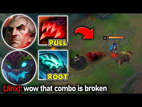 WE FOUND THE MOST DISGUSTING SYNERGY IN THE BOT LANE! (THE LOCK COMBO) - League of Legends