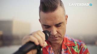 Robbie Williams lanzó el video “I Just Want People To Like Me” que grabó en la CDMX .