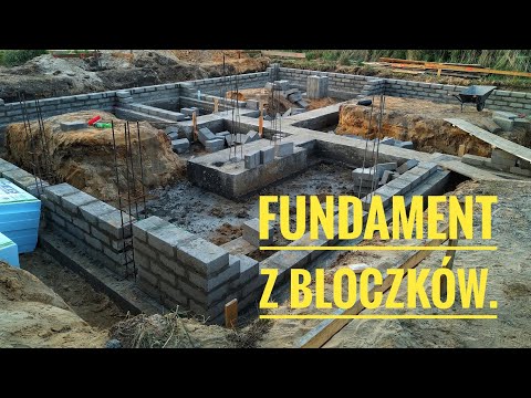 04. Budowa domu w nefrisach 2g2. Fundament z bloczków. #foundation, #concrete, #budowadomu