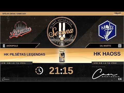 2022 03 24 HK Pilsētas Leģendas - HK Haoss