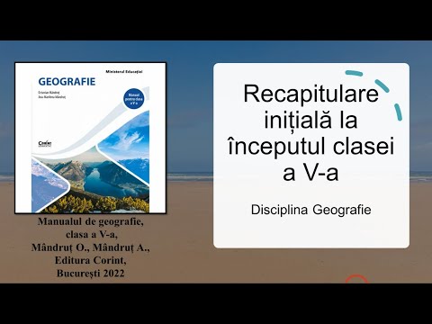 Recapitulare inițială la începutul clasei a V-a