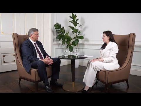 Croatia is pushing for Bosnia's EU membership, PM Plenković tells Euronews