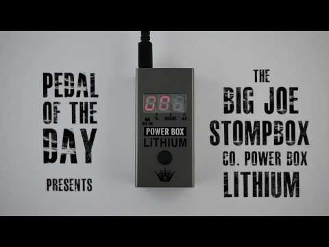 Big Joe Stomp Box Co. PB-107 Power Box Lithium