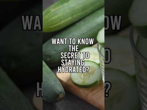 Why Cucumbers Are Your Best Hydration Hack #cucumber #hydration #healthy #tips #food #remedyscience