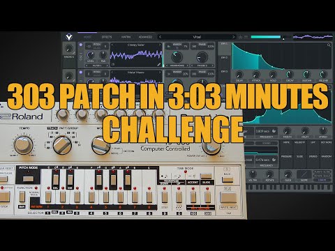 TB 303 Patch in VITAL in 3:03 Minutes | Sound Design Sundays