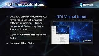 NEWTEK NDI | NDI TOOLS