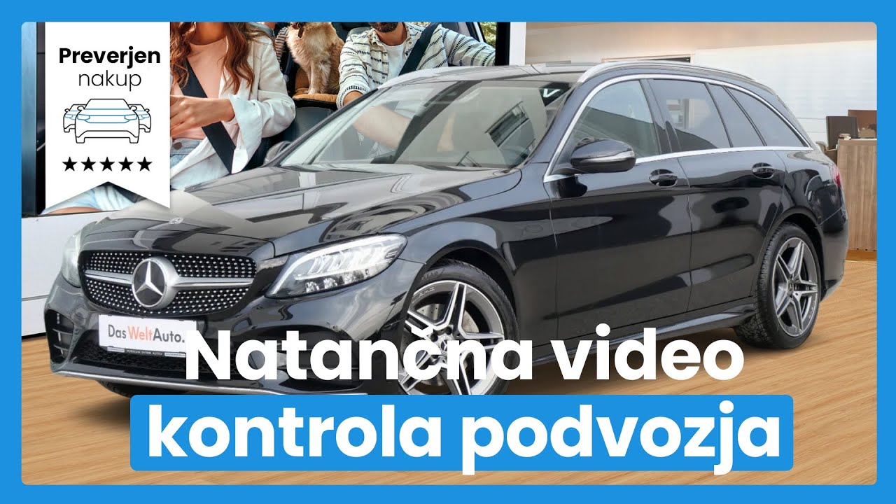 Mercedes-Benz C-Razred C 220 d - ZRAČNO VZMETENJE - SLOVENSKO VOZILO