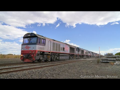SCT 5PM9 Freight Train With Four CSR & SCT Class Diesel Locomotives (5/3/2023) - PoathTV Railways