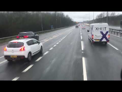 M25 motorway 🇬🇧clockwise Clackett Lane 🚛🚛🚛 to M3 motorway 🚚🇬🇧UK 🚚Transport 🚛🚛🚛HGV ROUTE