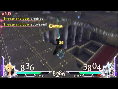 Cloud vs Lv. 255 Sephiroth Part 2 - Dissidia: Duodecim 012