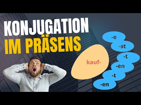 Konjugation von Verben im Präsens Song  | German complete verb conjugation song | Brand New Method