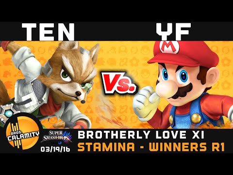 BLXI | BAE | Ten (Fox, MK) vs Yung_Falcon (Mario, Mac) - Winners Round 1 - Sm4sh Stamina