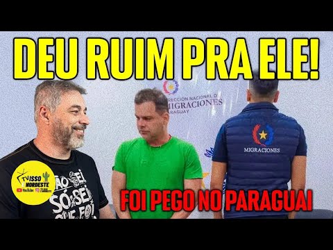 RICARDO MELLO REVELA COMO SILVINEI VASQUES TENTOU ESCAPAR DO BRASIL COM IDENTIDADE FALSA NO PARAGUAI