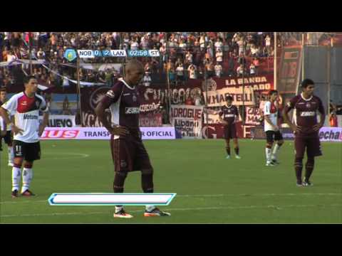 Gol Regueiro. Newell's Old Boys 0 Lanús 3. Torneo Final. Fecha 2. Fútbol Para Todos.