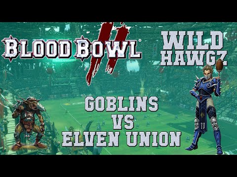 Blood Bowl 2 - Goblins (the Sage) vs Elven Union (RandallClark) - Wild Hawgz G8