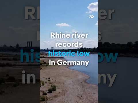 Germany's Rhine river hits record low water level | DW News